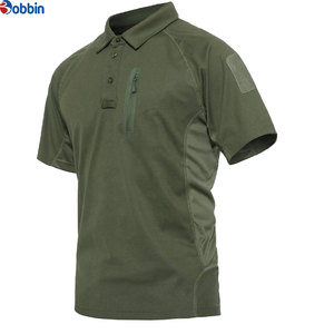 Camiseta Deportiva de Golf para Hombre, Manga Corta, con Bolsillos, Transpirable, Diseño Digital, Color Sólido, con Logotipo Personalizado, Venta Caliente - Product Image 2