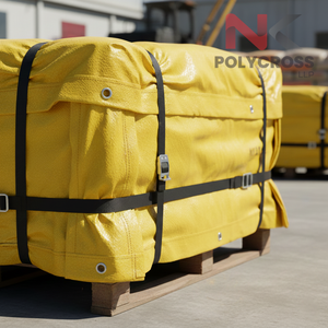 Bâche de protection ignifuge pour échafaudage de construction, sur mesure, robuste, pour la sécurité - Product Image 3