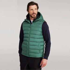 Chaleco de plumón de pato Montane para adultos, sin mangas, con cremallera, hecho de poliéster, cortavientos, con capucha. - Product Image 6