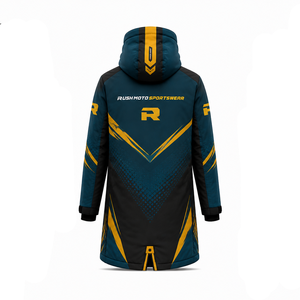 Outdoor wear Textile long Jackets wholesale custom apparel bulk supplier <b>winter</b> casual <b>coat</b> Textile Long Jackets warm clothing - Product Image 2