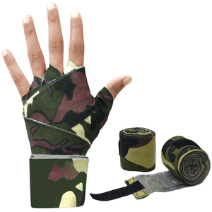 Bandages de boxe semi-élastiques personnalisés pour hommes et femmes, 3m, 4m, 5m, bandages de boxe, bandages de sport, bandages de kickboxing - Product Image 3