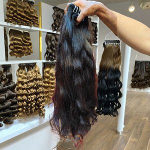 100% haute qualité 2028 vente chaude cheveux Waft. vente chaude Remy cheveux humains Wafting,machine double trame cheveux bruts tissage - Product Image 1