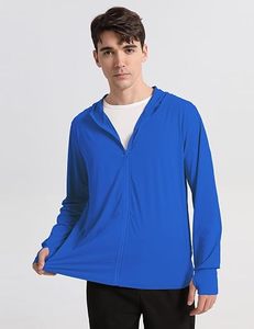Sweat-shirt de sport pour homme à manches longues et demi-zip, haut de sport respirant pour le fitness, le jogging et la course à pied, compression, 100% polyester - Product Image 4