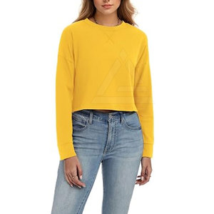 Sudadera Corta Informal para Mujer, Hecha con Tela Suave y Cómoda, Ideal para Calentamientos, Viajes y Actividades Diarias - Product Image 4