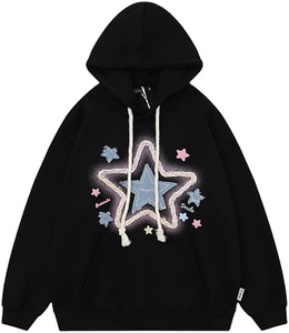 Logotipo personalizado Hombres mujeres Puff Imprimir Heavy Cotton Oversized Hoodie Pullover 3D Puff Printing Unisex Hoodies - Product Image 1