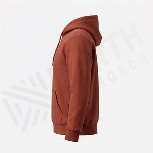 Best Quality Custom Made <b>Men</b> Full Zip Up Hoodie 100% Cotton Custom Color Embroidery Winter Streetwear Customized Sweatshirts - Product Image 3