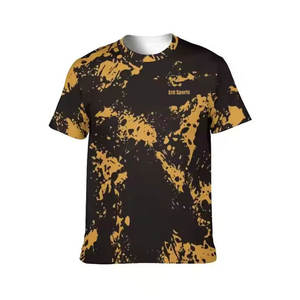 Camisetas Tie Dye de Moda para Hombre, Corte Ajustado, Novedad 2026, Bajo MOQ, El Mejor Estilo - Product Image 6