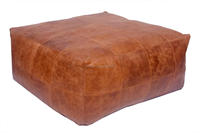Repose-pieds de haute qualité en cuir véritable, pouf en cuir de vache, tabouret ottoman, siège de salon, ottoman