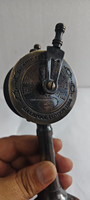 Télégraphe de bateau en laiton antique, style vintage, pour la décoration de bureau marine, impression numérique, objet de collection, cadeau