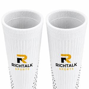Chaussettes athlétiques tendance, motif à pois blancs et noirs, respirantes, tricotées, pour le basketball, adultes, été - Product Image 4