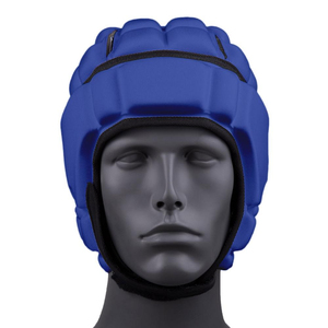 Casque de rugby en mousse EVA haute densité avec coque souple élégante et protection de la tête doublée de maille durable Even Style - Product Image 1