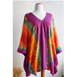 Attractive Simple Ladies <b>Summer</b> Casual Bohemia Handmade Woven Eco-Friendly Breathable Washable Tie Dye Natural Waist Beach Wear - Product Image 1