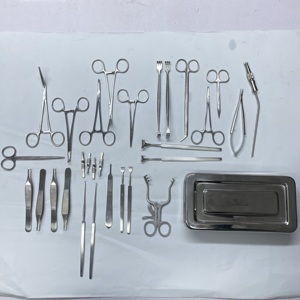 32 Pieces Manual Minor Surgery Instrument Set Stainless Steel General Surgery Class I CE ISO Approved Dentavex Corporation - Product Image 1