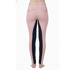 High Quality Printed Women's <b>Equestrian</b> Horse Riding Breeches Tights <b>Leggings</b> Jodhpur Silicone Inflow Custom Logo Quick Dry - Product Image 2