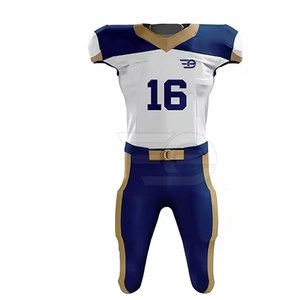 Tenue d'entraînement légère pour joueur de football américain, uniforme d'équipe à manches courtes pour hommes - Product Image 2