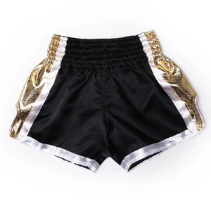 Pantalones Cortos de MMA para Hombre, Ligeros, de Poliéster y Nailon, Cintura Alta, con Cordón Ajustable, Secado Rápido, Transpirables, con Logotipo Personalizado, Último Diseño - Product Image 4
