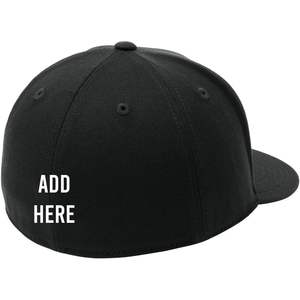 Custom 2025 C808 Embroidery 210 Flat Bill <b>Snapback</b> <b>Caps</b> with Logo Texts for Personalization! - Product Image 1
