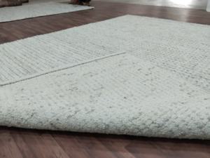 Alfombra de lana gruesa hecha a mano, alfombra de sumac a rayas, alfombra moderna bohemia de alta textura, proveedor mayorista personalizado - Product Image 2