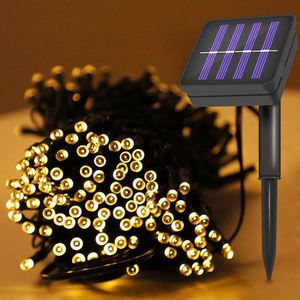ไฟประดับโซลาร์เซลล์สำหรับคริสต์มาส ใช้ภายในอาคาร กันน้ำ IP65 8 โหมด ไฟ LED ตกแต่งต้นคริสต์มาส ระเบียง สวน อายุการใช้งาน 50000 ชั่วโมง - Product Image 4