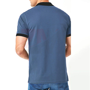 Wholesale Plus Size Sports Golf for Polo <b>Shirt</b> 100% Cotton <b>Half</b> Sleeve T-<b>Shirt</b> Custom Printing Breathable New Design Solid - Product Image 4