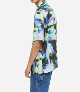 Chemise à manches longues boutonnée en coton rayée décontractée pour hommes, grande taille, de haute qualité - Product Image 2