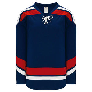 Maillot de hockey sur glace professionnel respirant en maille polyester de haute qualité, impression par sublimation personnalisée, faible MOQ, vente en gros - Product Image 6