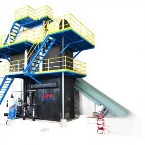 หม้อไอน้ำแบบเติมวัสดุเชื้อเพลิงชีวมวลในแนวตั้งชนิดท่อน้ำ ขนาด 2-15 ตันต่อชั่วโมง ทำจากเหล็กกล้าไร้สนิมและเหล็กหล่อ สำหรับใช้กับแกลบข้าว - Product Image 3