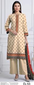 Vestidos de Verano para Mujer Estilo Pakistaní, Trajes Salwar Kameez de Algodón/Lawn de Faisalabad, Ropa Bordada para Mujer, Estilo Indio y Pakistaní - Product Image 2