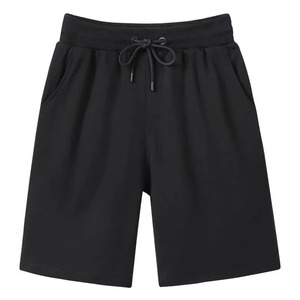 Breathable Men Casual Cotton <b>Polyester</b> <b>Shorts</b> Elastic Waist Drawstring Gym Training Running Workout Summer <b>Shorts</b> for Men - Product Image 2