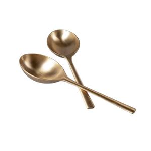 Decoración y regalo de boda, cubiertos reutilizables para pícnic al aire libre, cuchara larga más vendida, cubiertos de acero inoxidable - Product Image 1