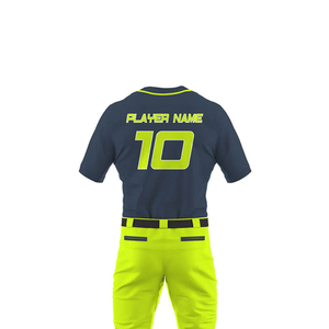 Ensemble uniforme de baseball personnalisé, imprimé par sublimation, léger, composé d'un maillot et d'un pantalon pour les sports d'équipe. - Product Image 6