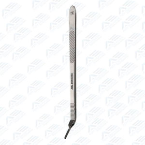 Cuchilla de Bisturí para Cirugía Dental, Mango de 21 cm de Largo, Mango de Bisturí Angulado, Cuchilla Afilada, Instrumento Médico, Soporte para Cuchilla de Bisturí Larga - Product Image 4