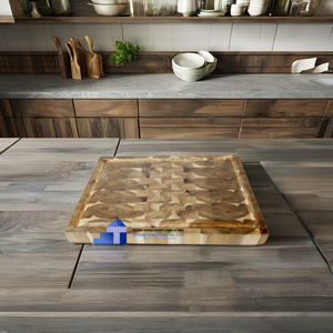 Las mejores tablas de cortar de madera natural, tabla de cortar de madera de acacia hecha de Vietnam para venta al por mayor - Product Image 5