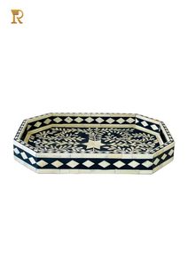Bandeja hecha a mano con diseño de hueso - Product Image 6