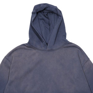Sweat-shirts pour hommes légers et confortables, effet délavé, basiques, en coton mélangé, personnalisables, grandes tailles, effet délavé - Product Image 3