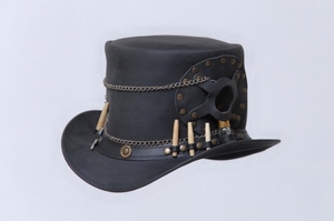 Chapeau de cowboy en cuir véritable fait main, style western, pour ranch, équitation, rodéo, extérieur, mode, à large bord, qualité supérieure - Product Image 5