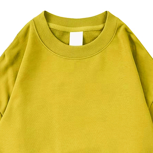 Sweat-shirt de sport pour homme, col rond, en molleton de coton, personnalisable avec logo, style streetwear, pour entraînement en salle de sport et usage décontracté, vente en gros - Product Image 2