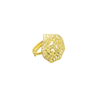 Ensemble de pendentifs tendance en laiton plaqué or 14K/18K/24K, style géométrique africain, nigérian, turc, Dubaï, Moyen-Orient, vente en gros