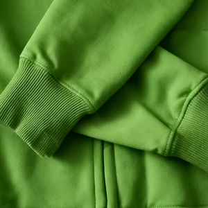 Sudadera Oversize de Felpa con Capucha, Estilo Urbano, Bordado, Cremallera Diagonal, Cuello con Solapa, Manga Larga, Gorro de Mago, Logotipo Personalizado, Venta al por Mayor - Product Image 6