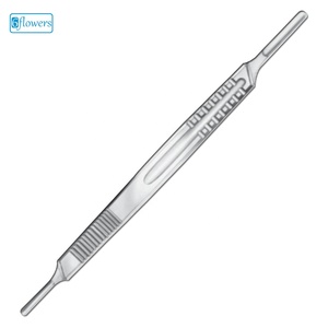 Manche de scalpel chirurgical professionnel 6flowers, certifié CE, instrument de chirurgie générale de classe I - Product Image 1