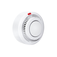 Détecteur de fumée photoélectrique WiFi Tuya, système d'alarme incendie intelligent sans fil, sirène sonore 85 dB, alerte via application, sécurité domestique PST-YG400A