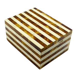 Premium Quality Handmade Wooden Bone Inlay <b>Trinket</b> Jewelry <b>Box</b> Luxury Decorative Storage Organizer for Modern Home Decor - Product Image 5