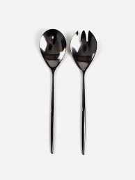 Collection de couverts de qualité supérieure pour la restauration, ensemble cuillère et fourchette à salade en métal pour restaurants - Product Image 2