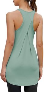 Camiseta sin Mangas para Mujer, Más Vendida, Negra, Tejida, Cuello Redondo, Color Sólido, Transpirable, Estilo Minimalista, Largo Regular - Product Image 2