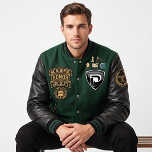 Chaqueta Bomber Varsity Personalizada Dumela para Hombre, Bordada, Corte Regular, Ropa de Invierno, Resistente al Viento, Servicio OEM - Product Image 5