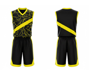 Custom Basketball Team Uniform Sublimation Jersey Set High Quality for Dry Breathable Polyester Jersey And Shorts For <b>Men</b> Women - Product Image 1