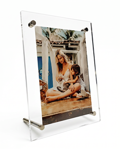 Elegance Acrylic Memory Frame | Premium for Modern Floor Standing <b>Display</b> <b>Unit</b> for Celebrating Special Moments - Product Image 5