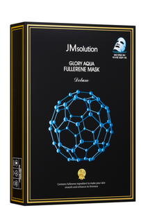Masque facial en feuille JMSOLUTION GLORY AQUA HYALURONIC ACID DELUXE |   35ML*10EA |   Soin anti-âge des rides raffermissant |   Tous types de peau |   K-beauty - Product Image 3