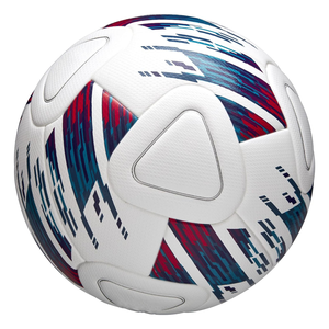 Balón de Fútbol con Patrón Rojo y Azul, Duradero, Alta Retención de Aire, Balón Deportivo - Product Image 1