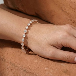 Pulsera de Diamantes de Laboratorio, Suministro Directo de Fábrica, para Uso Diario o Regalo, Accesorios de Moda Disponibles para Venta al Por Mayor - Product Image 2